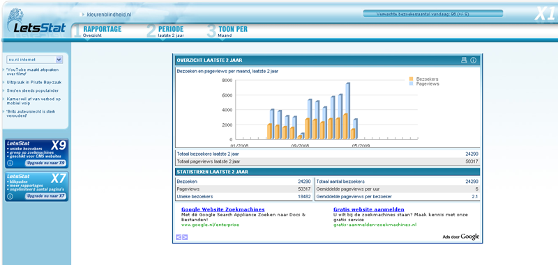 Tekstlink of banner op PR5 website-letstat_kleurenblindheid-bmp