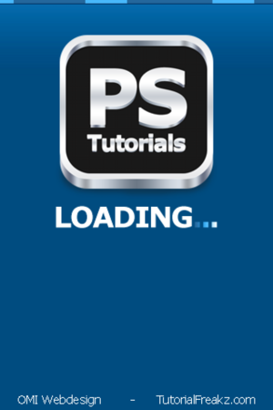 Advertentie Ruimte In Photoshop iOS App-loading-png