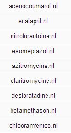 Pakketje 9 medische domeinnamen exact match met volume tm 5400 per domein-domein-jpg