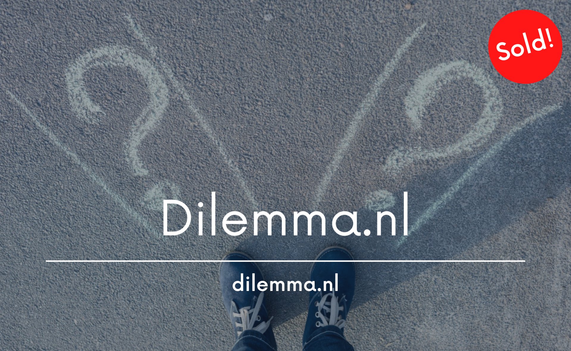 [VERKOCHT] Dilemma.nl || 26 Jaar Oud (Reg. 1995) || Hoog Zoekvolume-dilemma-jpg