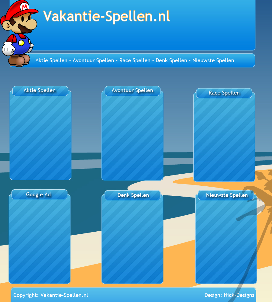 Designer voor portfolio te vullen-vakantie-spellen-jpg