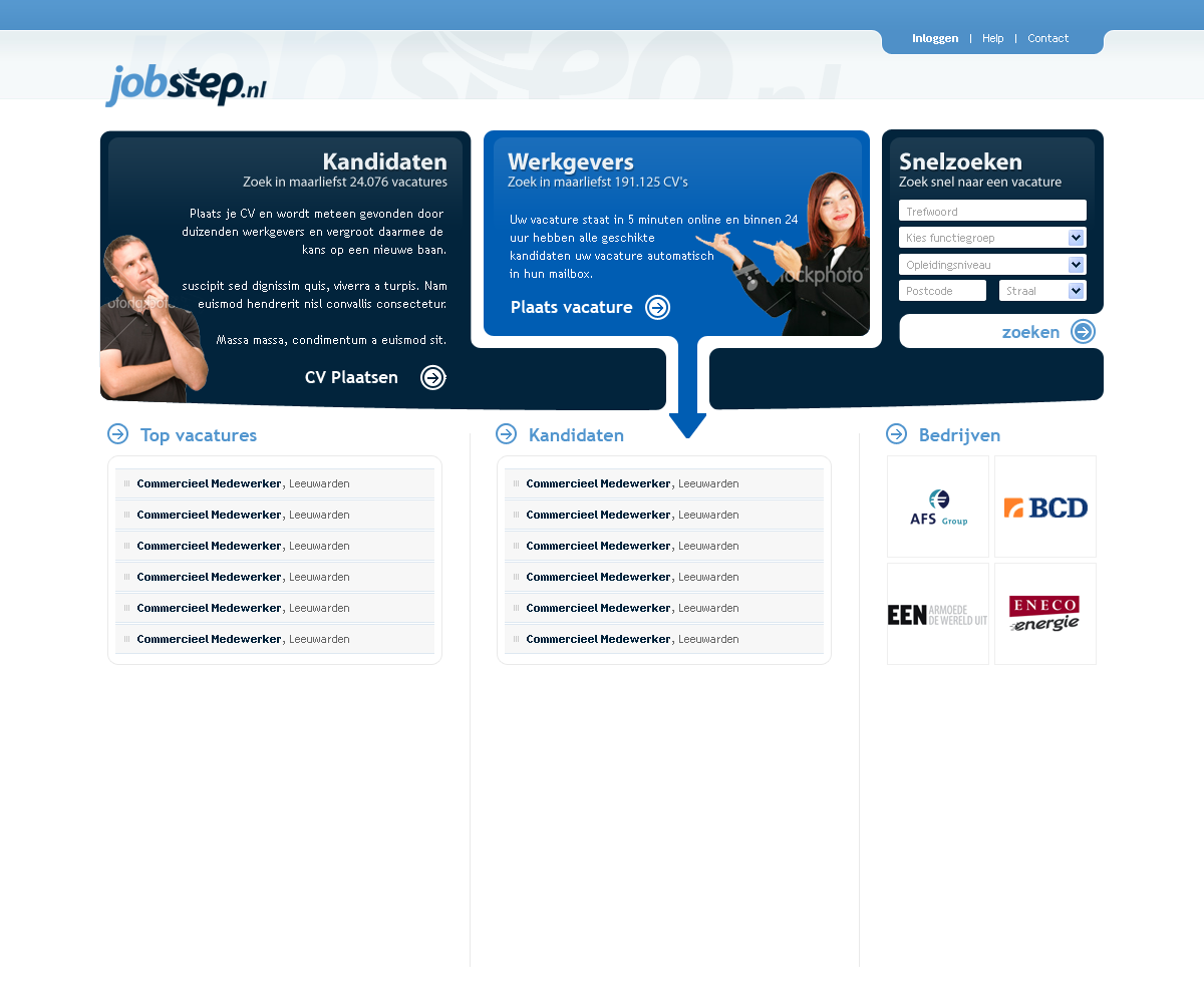 Gezocht: Ontwerp en ontwikkeling database website | Deadline:  NVT-ontwerpjobstep-png