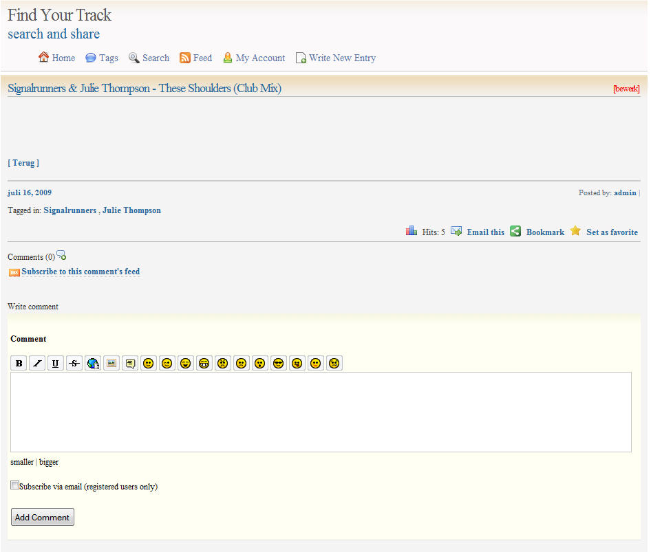 Vbulletin Template maken | Deadline: NVT-jpg