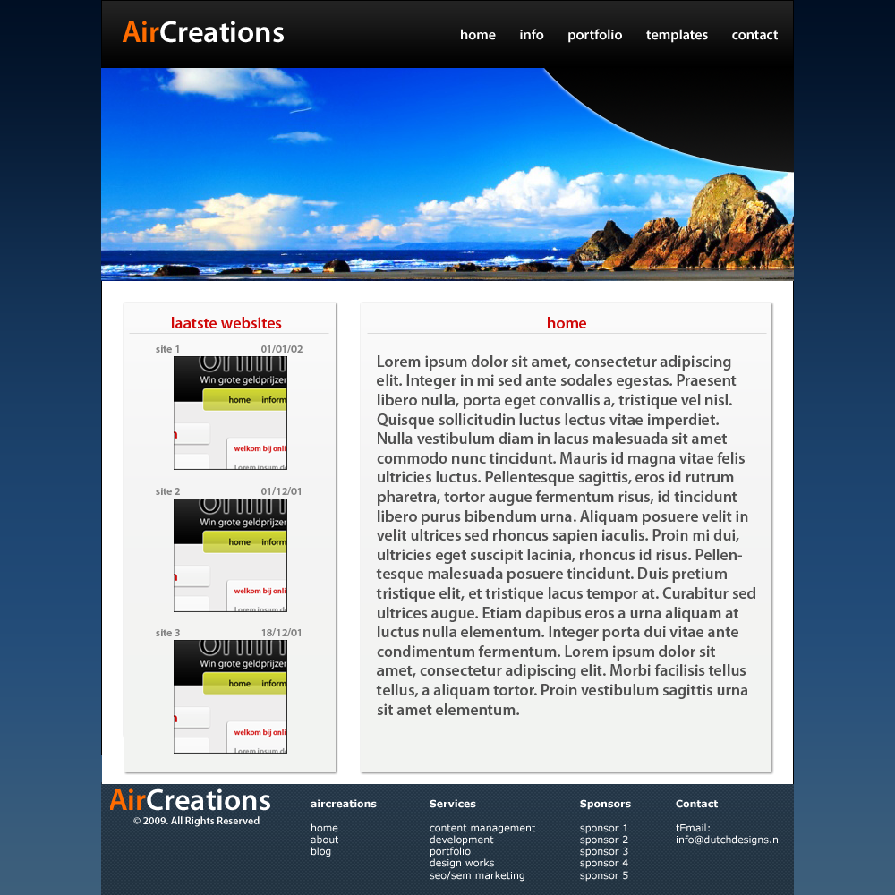 Complete website voor 200 euro | Deadline:NVT-layout-png