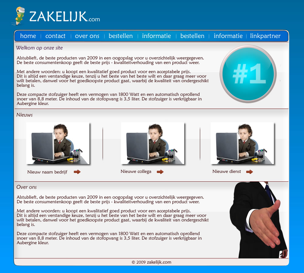 Layout ontwerp voor maar 50,- !-startpaginalightblue-jpg