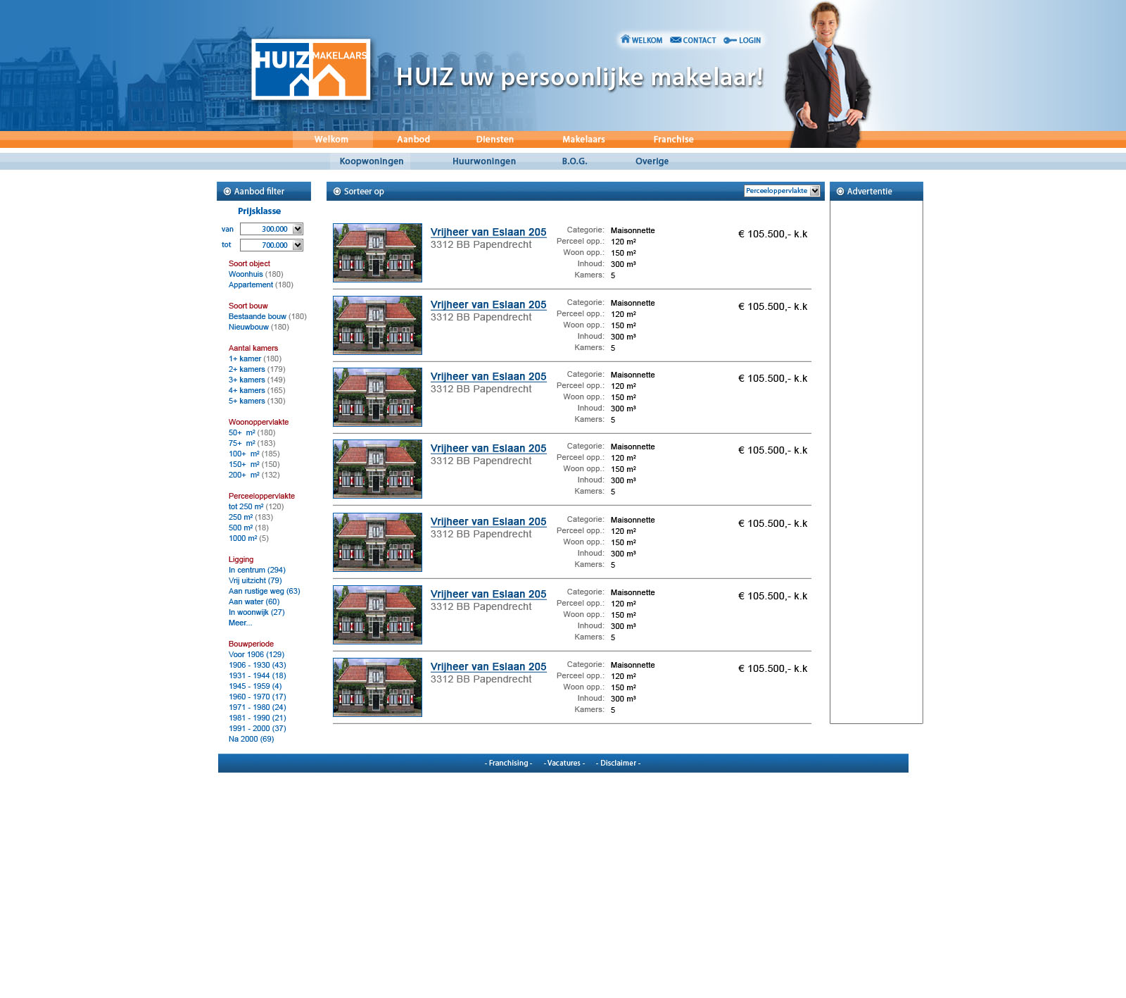 Aanpassen bestaande layout voor Website Baker-woningaanbod_huiz-rev-23jun09-jpg