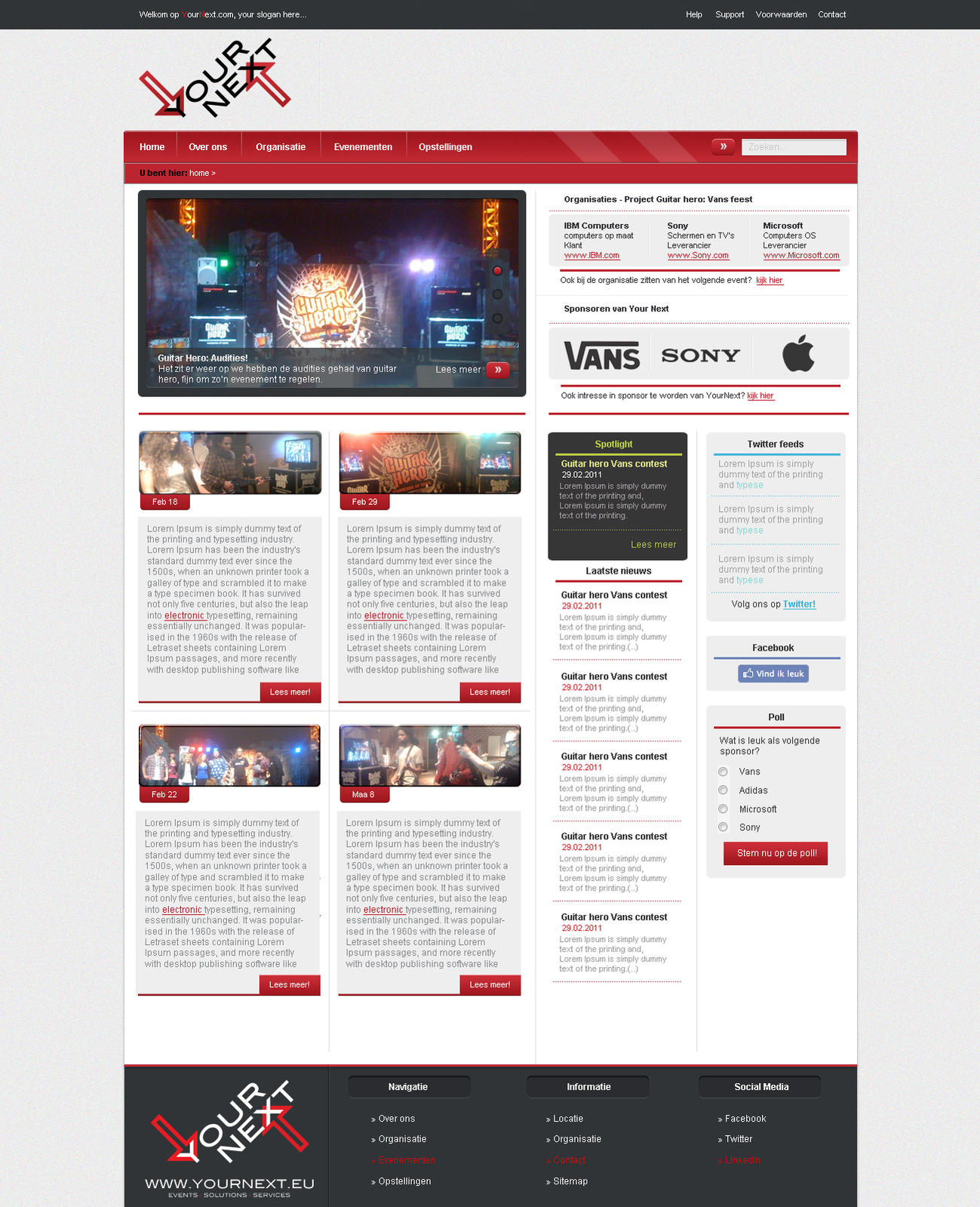 Organisatie website, coderen-website-yournext-jpg