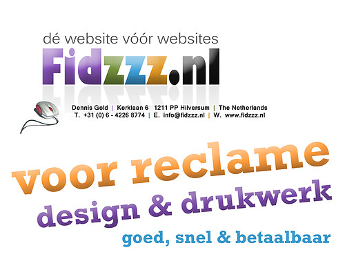 Aanbieding: Starterspakket voor ondernemers (website+flyers+businesscards)-fidzzz-2011-jpg