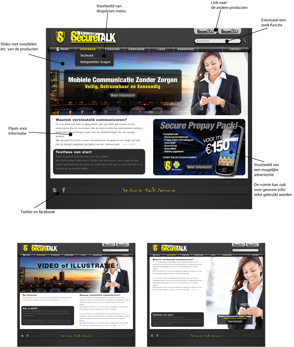 Met SPOED webdeveloper gezocht die snel kan beginnen..-site-map-secure-talk-visueel-jpg