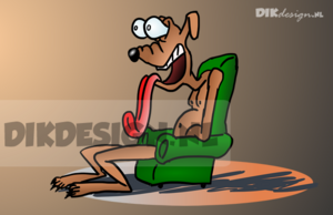 Dikdesign.nl: Unieke illustraties, logo's, webdesign, drukwerk, cartoons en meer.-hond-kleur-wm-watermerk-exp-png