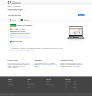 Wij verhogen je Google PageSpeed score voor je WordPress website!-desktop-achteraf-png