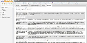 SQL Database optimaliseren.-phpmyadmin-jpeg