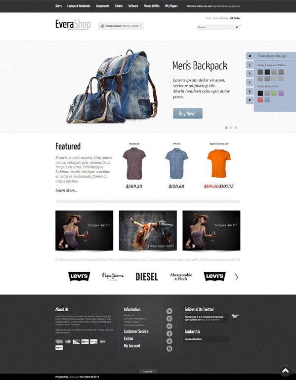 Complete Opencart3 webwinkel incl. premium template 250,--evera-responsive-opencart-theme-jpg