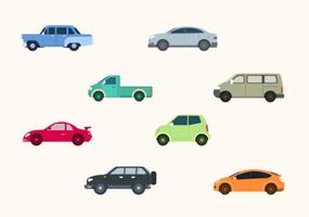 Gezocht grafisch ontwerper voor illustraties-flat-car-vector-collection-jpg