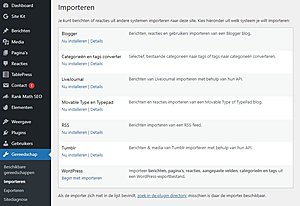 Bulk AI Teksten in concept om te importeren in jouw WordPress website-wordpress-begin-importeren-jpg