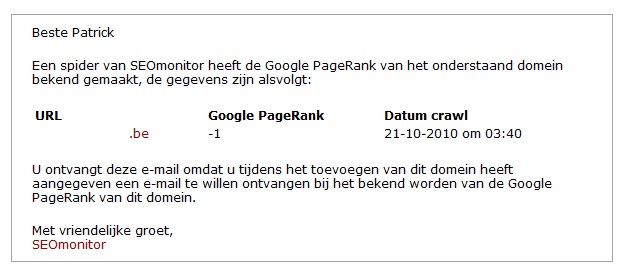 Google Pagerank -1 ?-voorbeeld-jpg