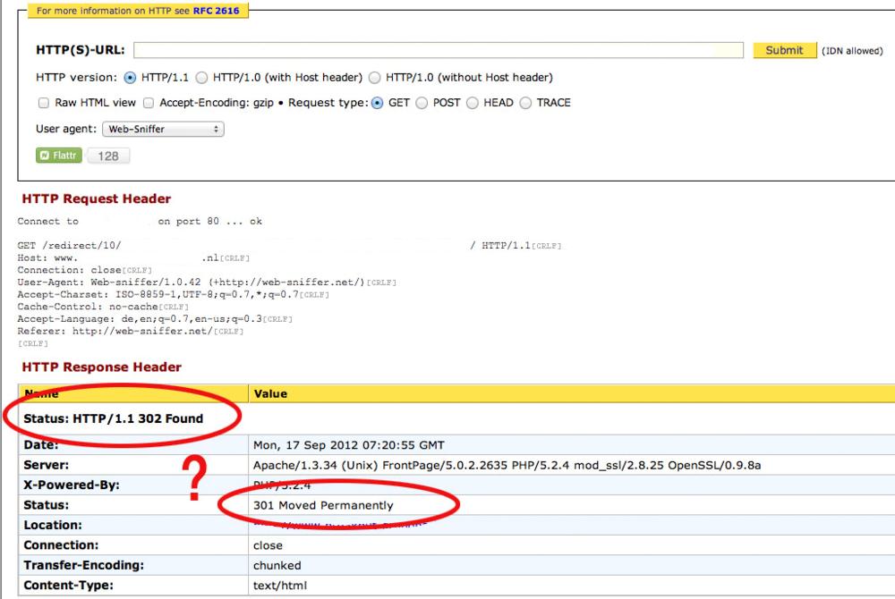 Redirect geeft 301- en 302-status-websniffer-jpg