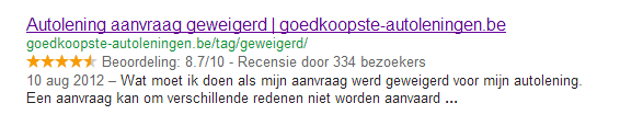 Noobvraag: nieuwe site eerst in google nu niet meer. Rich snippets, sandbox,..oorzaak-screenshot_rich_snippet_site-wide-png