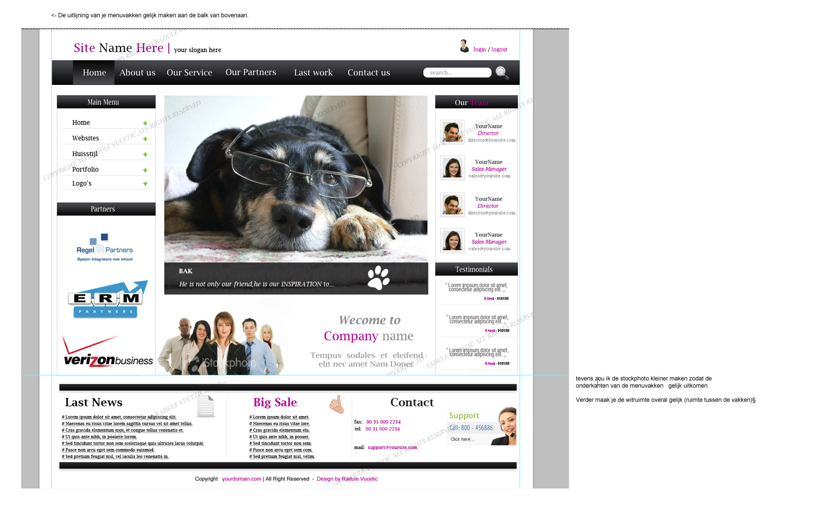 [CHECK] Bussines Layout-voorbeeld-jpg