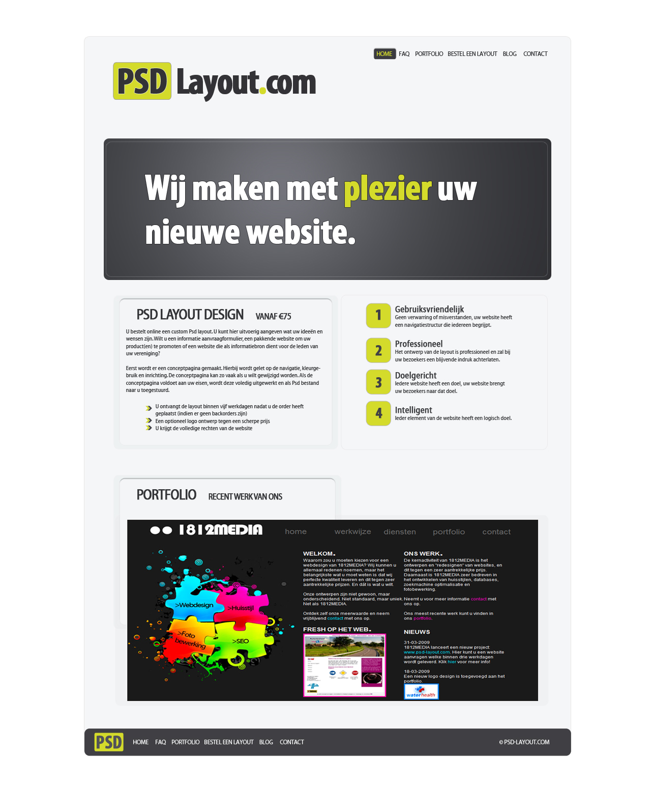 (Check) Welke van de 4 layouts is het minst slechts?-psdlayout-jpg