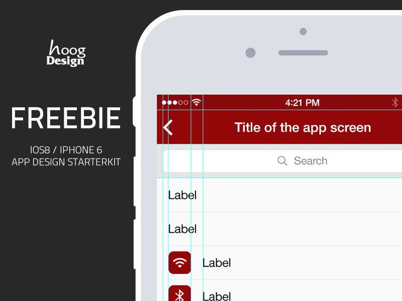 Freebie iOS8 iPhone6 PSD - App Design Starterkit-freebie-ios-iphone6-app-design-starterkit-jpg