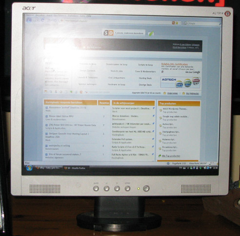 Te Koop Acer 19inch scherm-monitoor-006-jpg