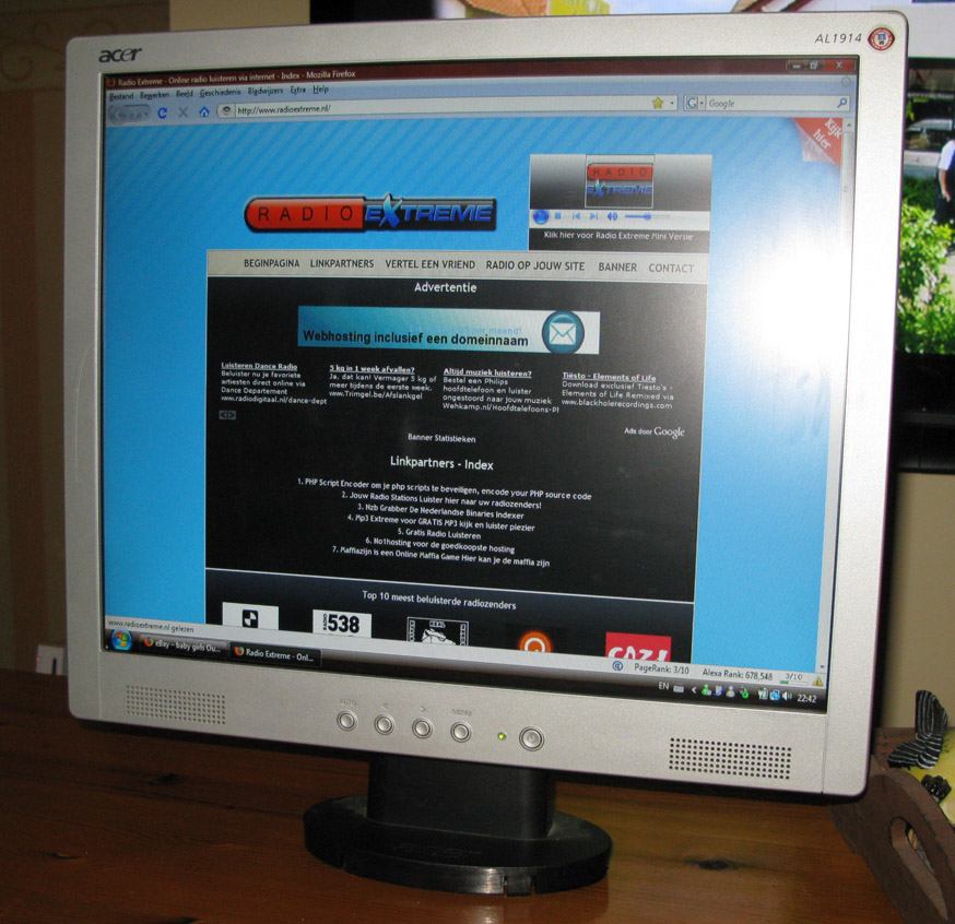 Te Koop Acer 19inch scherm-monitoor-012-jpg