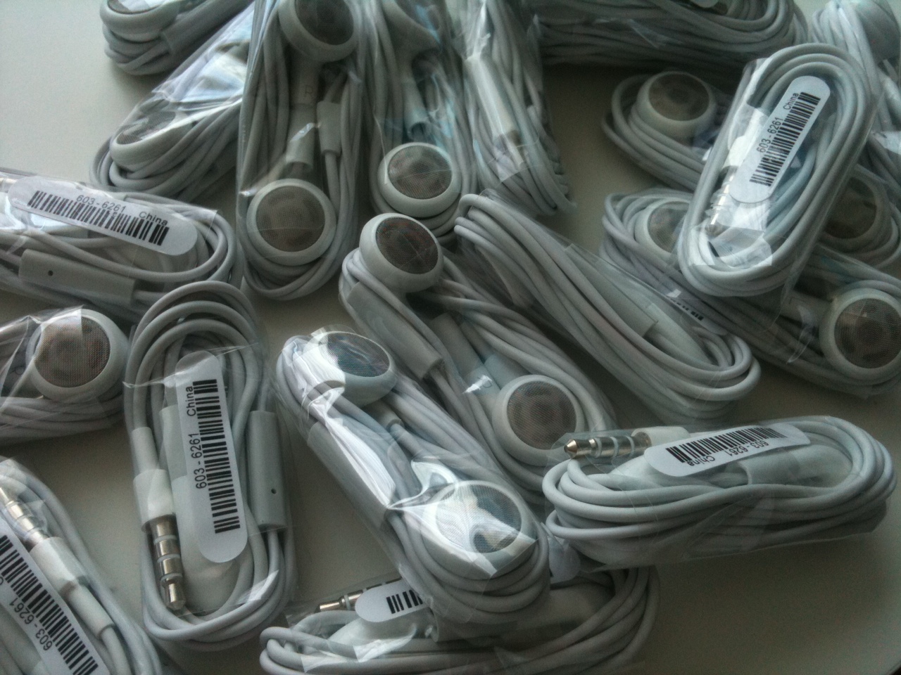 iPod kabels, oortjes en adapters-foto-jpg
