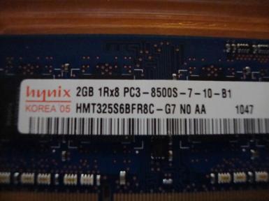 3GB DDR3 (PC3-8500S) laptop geheugen-advertentie_foto4838340-jpg