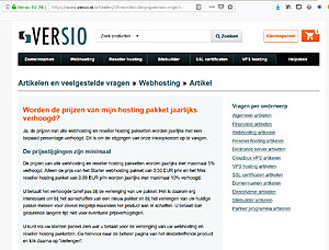 Versio prijsverhoging van 400%-versio-jpg