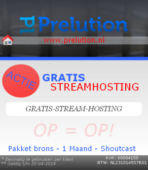 GRATIS Streamhosting - Shoutcast-gratis-streamhosting-png