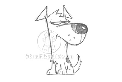 Logo in ruil voor een link-030_cartoon_dog_sketch_01-jpg