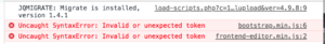 Syntax Error : Invalid Token-schermafbeelding-2018-09-om-09-08-png