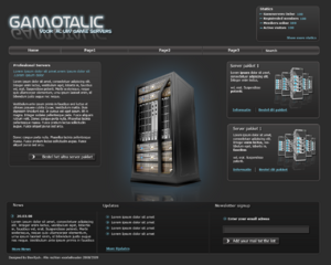 Game/Hosting layout-hosting-gaming-png