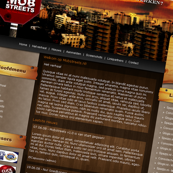 Maffia layout + basing + script + domein!-mob-png