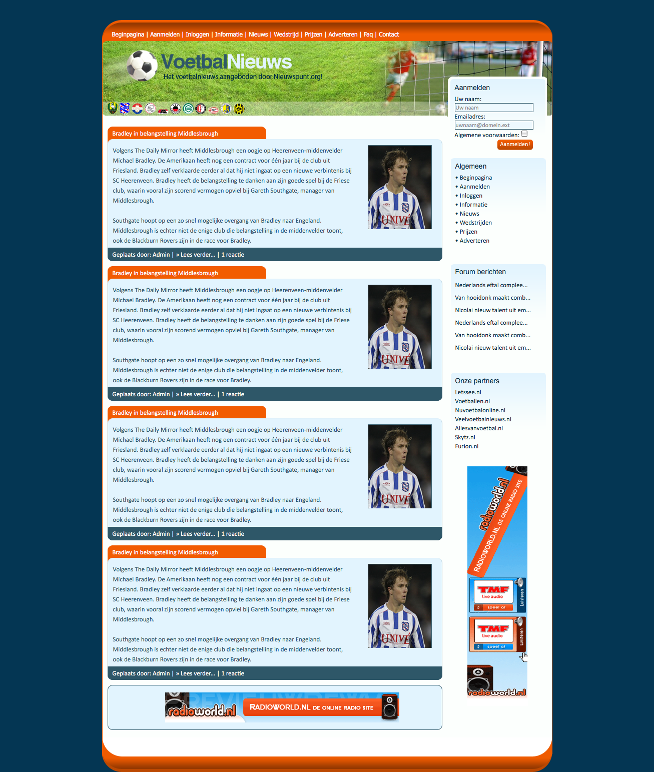Lay out voor verschillende doeleinden-voetbalnieuws-_-beginpagina-png