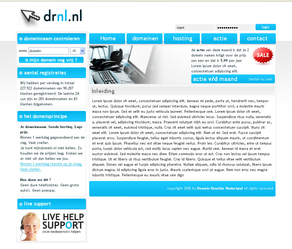 zeer mooie hosting Layout | &#8364;300,--drnl_nl-jpg