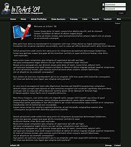 Layout Darkstyle (Meerdere mogelijkheden) | &#8364;35,--website-jpg