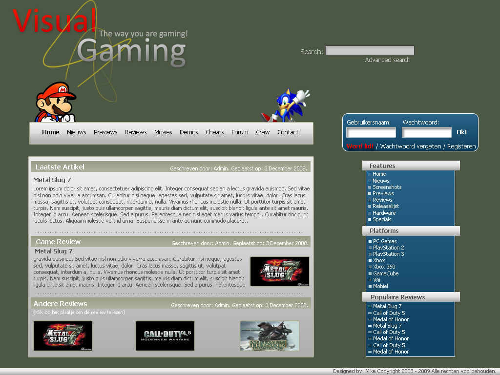 Game Review layout-portfolio-jpg
