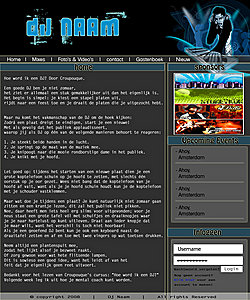 Mooie DJ layout-dj-site-jpg