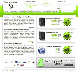 Hostinglayout inclusief logo.-transhost-jpg