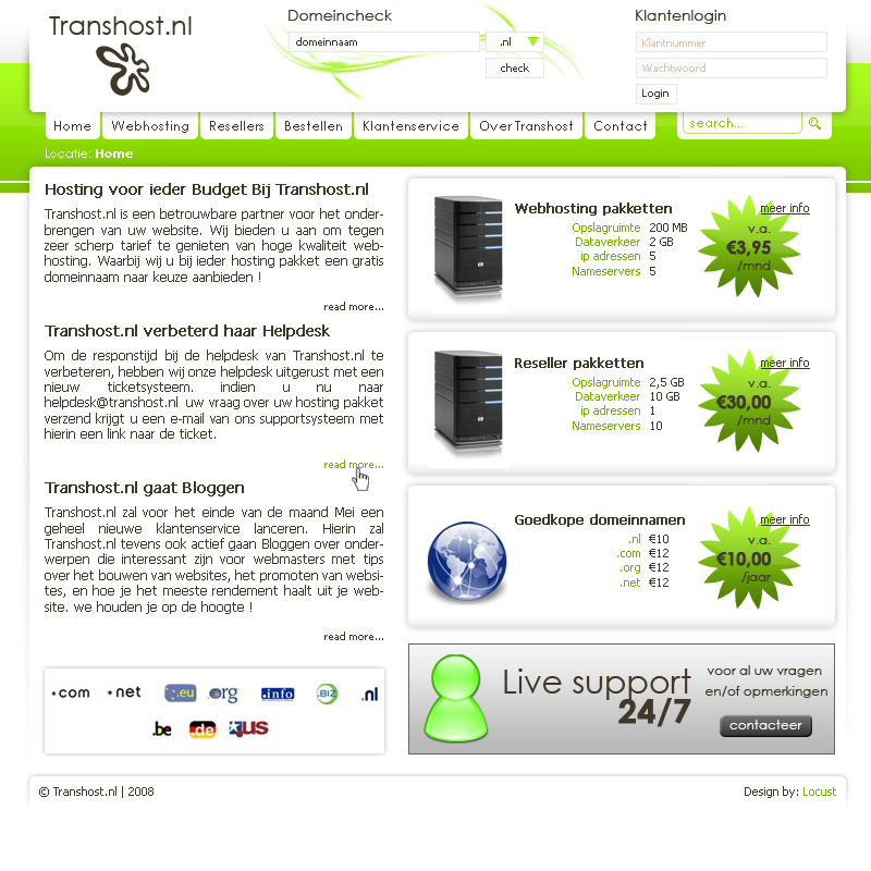 Hostinglayout inclusief logo.-transhost-jpg