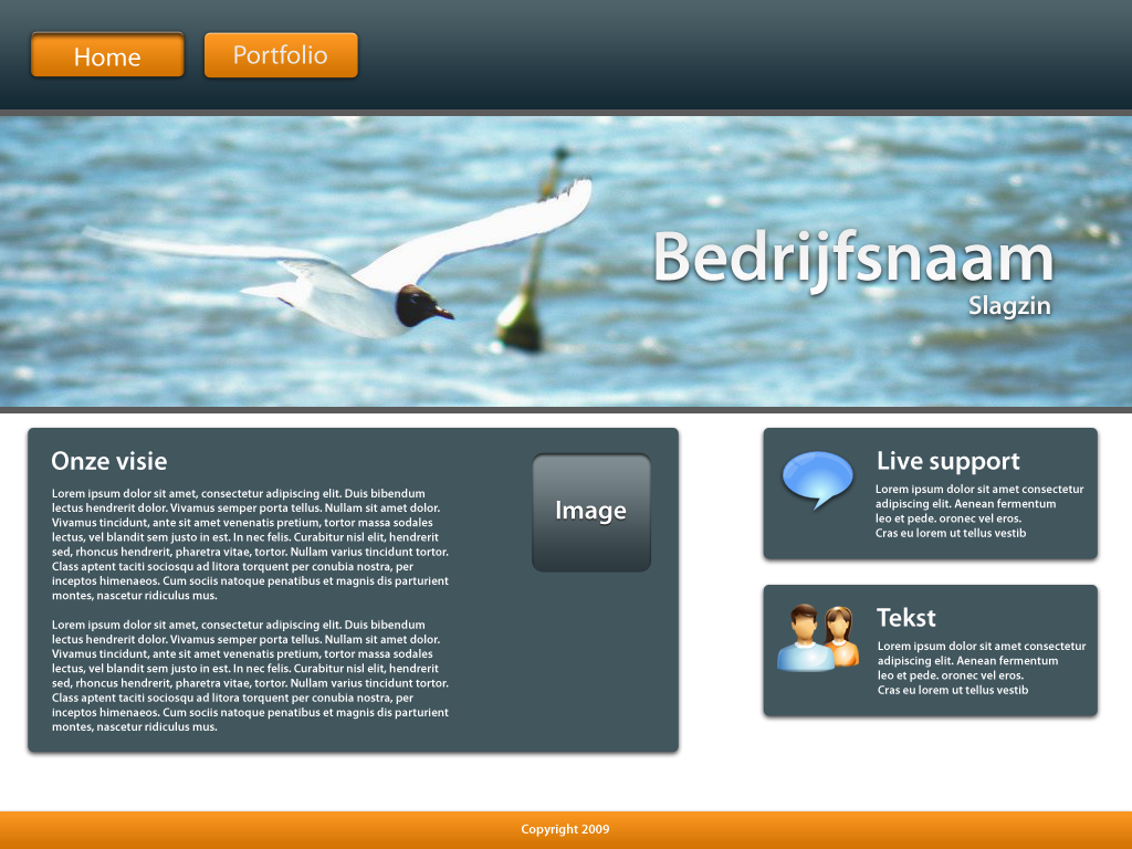 Zakelijk layout-template2xs6-png
