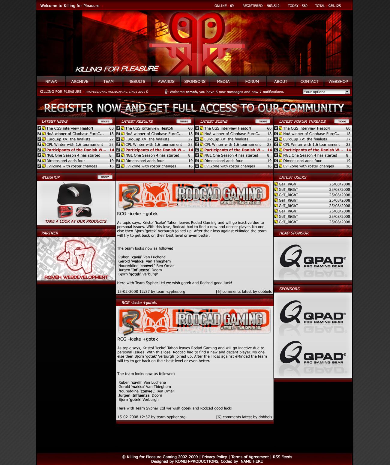 Gaming layout / aanpassingen mogelijk-forsale-jpg