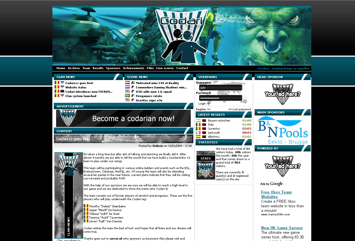 Gaming template-codpreview-png