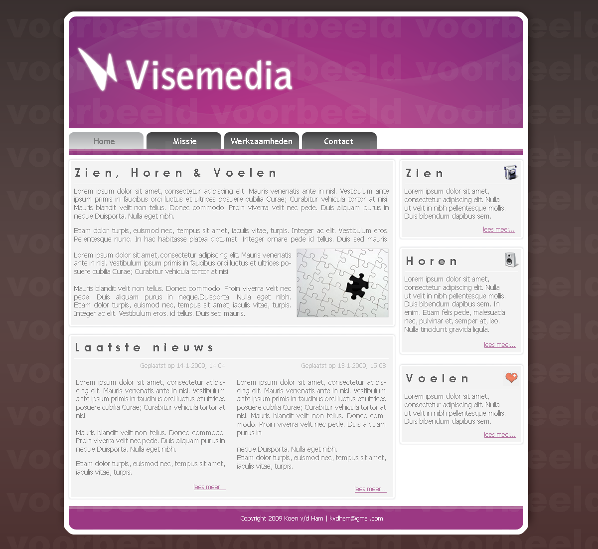 Zakelijke layout-wise_layout-png