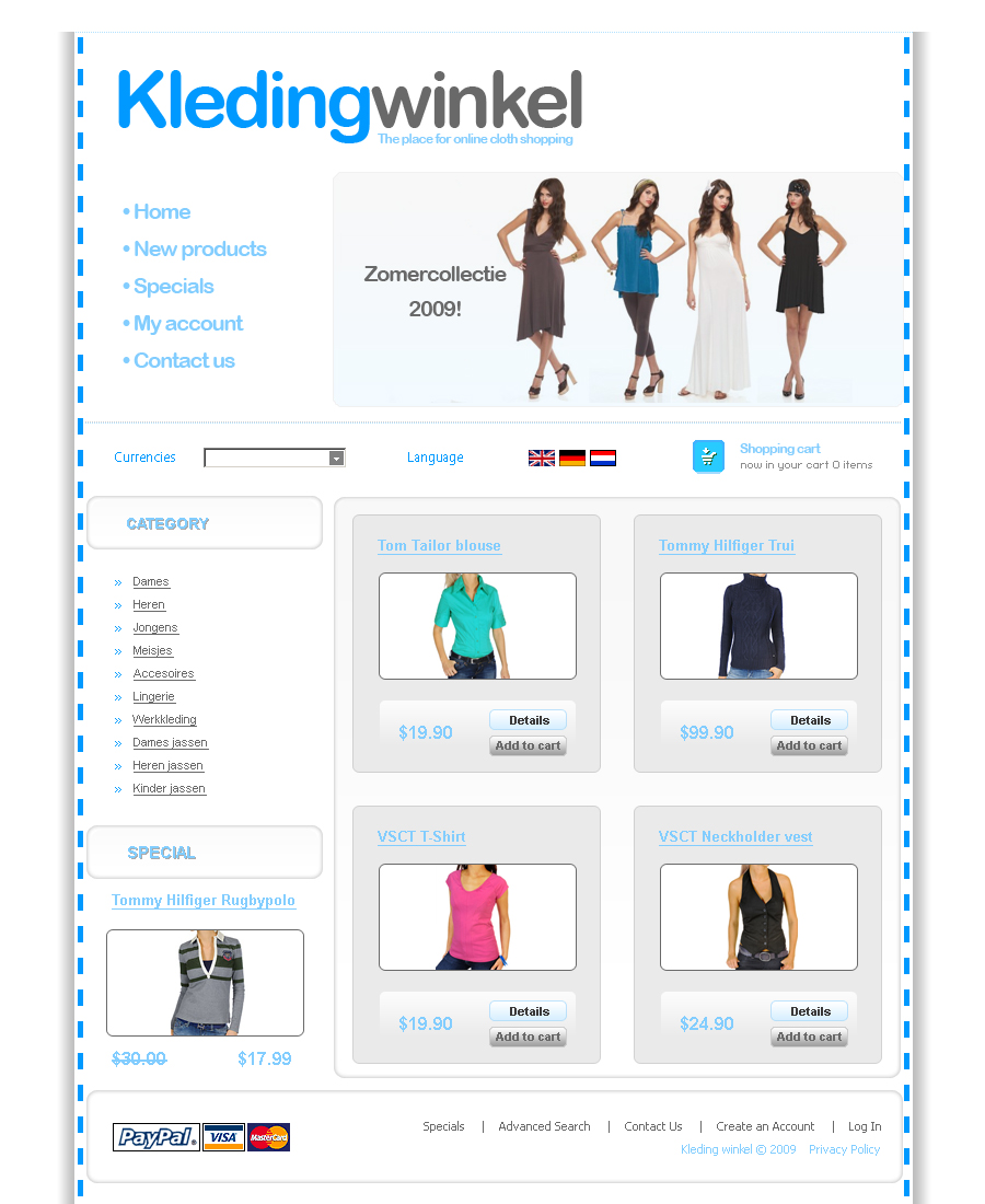 Rustige webshop layout-kledingwinkelwebshop-jpg