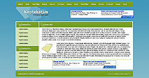 Simpele (goedkope) webblog layout-klein-blog-jpg