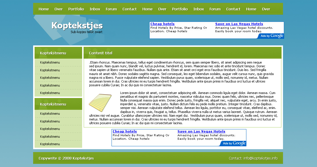 Simpele (goedkope) webblog layout-klein-blog-jpg