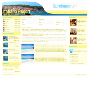 Vakantie layout-opreis-png